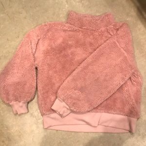 Plush pullover